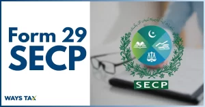 Form 29 SECP