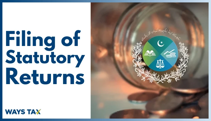 Filing of Statutory Returns