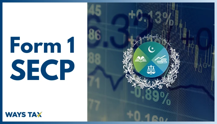 Form 1 SECP