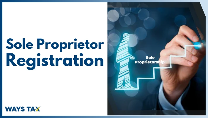 Sole Proprietor Registration