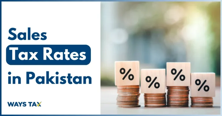 Sales Tax Rate in Pakistan