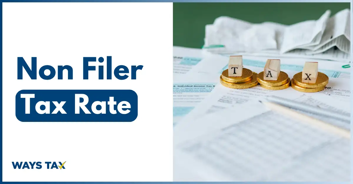 Non Filer Tax Rate