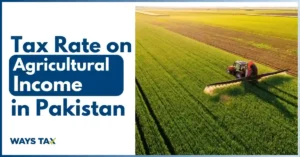 Tax Rate on Agricultural Income in Pakistan