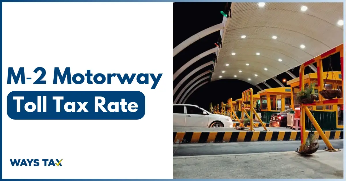 M‑2 Motorway Toll Tax Rate