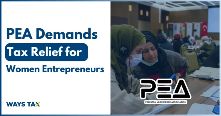 PEA Demands Tax Relief for Women-Led eCommerce Businesses