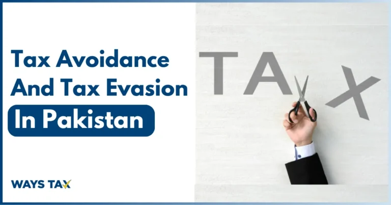 The Difference Between Tax Avoidance And Tax Evasion In Pakistan