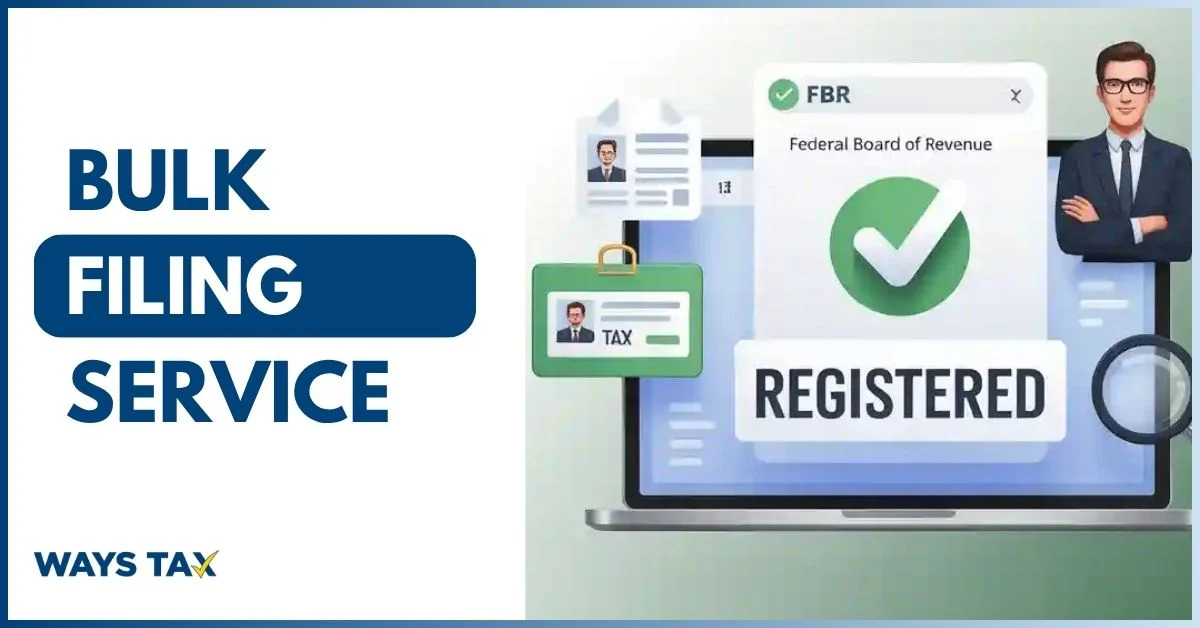 Bulk Filing Service - WaysTax