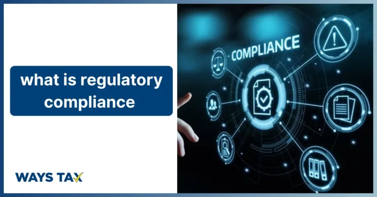 What is regulatory compliance – digital illustration explaining business compliance requirements by Waystax